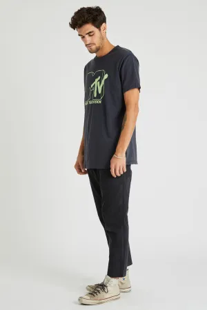 MTV Glow Logo Tee - Black