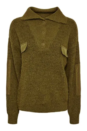 Naura Knit - Fir Green