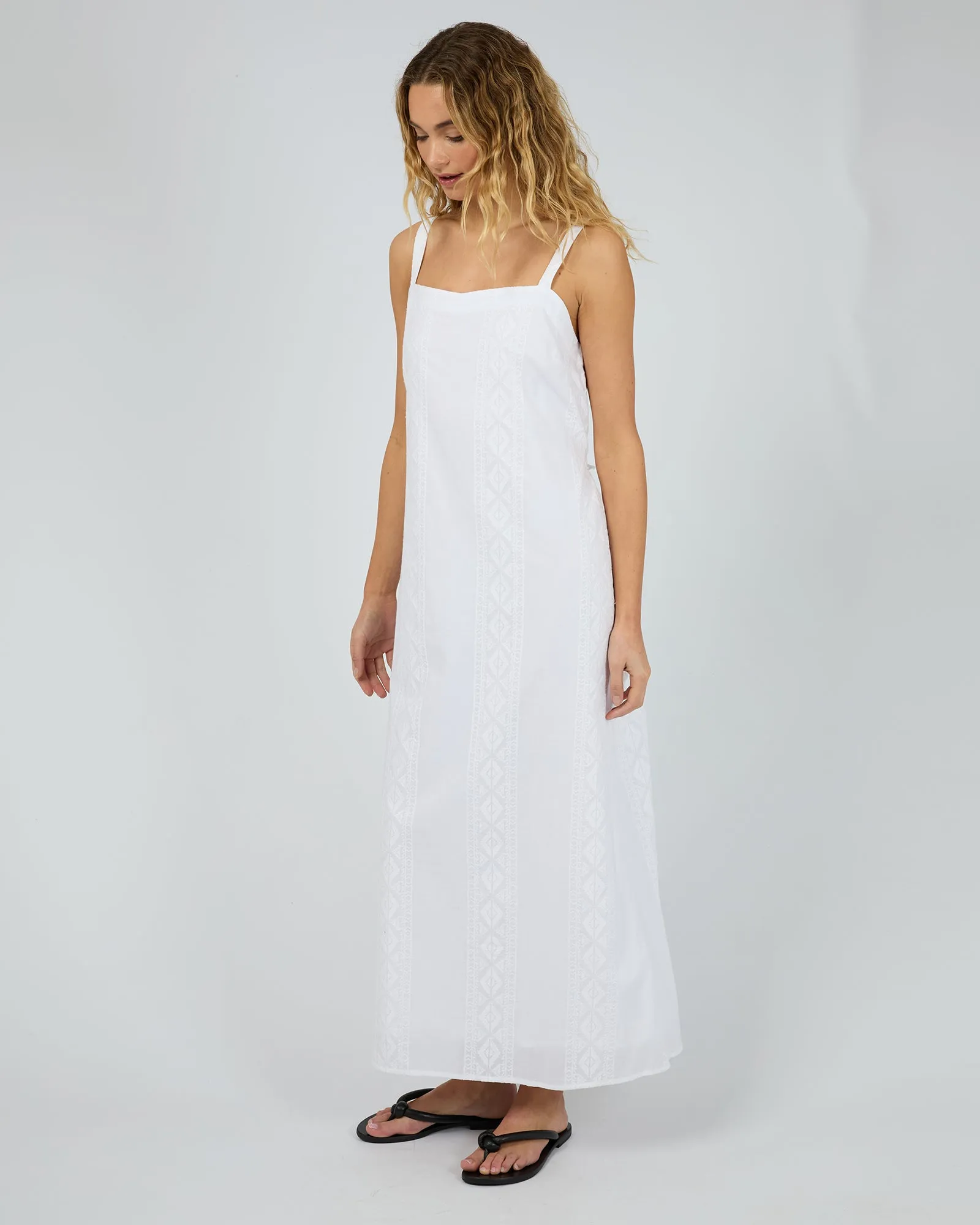 Nova Maxi Dress White