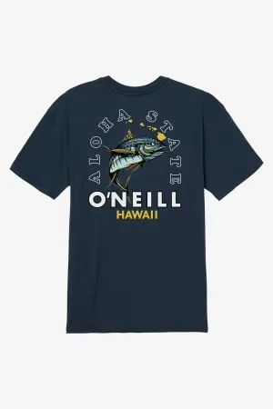 O'NEILL MAIN CATCH TEE - NAVY