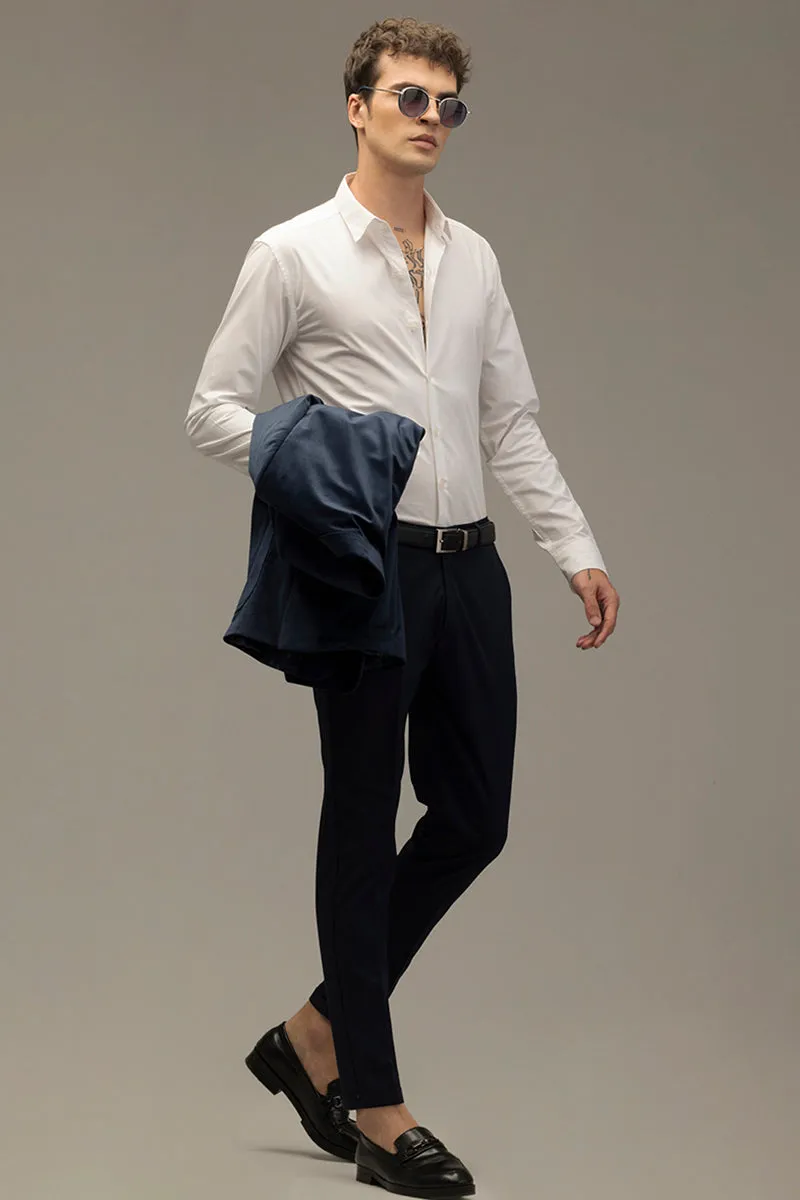 OpulentOasis Navy Trousers