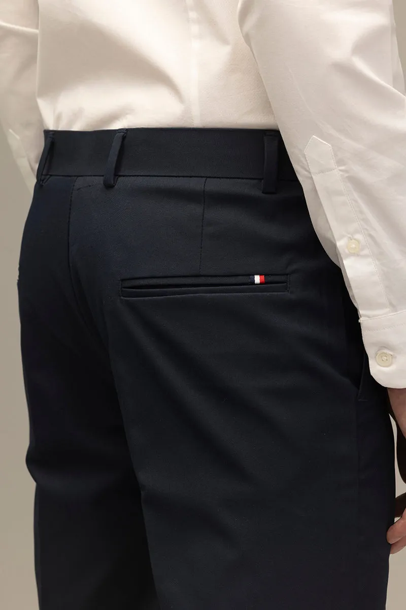 OpulentOasis Navy Trousers