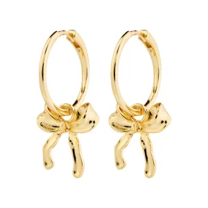 Pilgrim Cassian Recycled Hoop Earrings - Gold