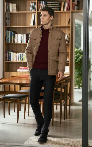 PUFFER JACKET KHAKI