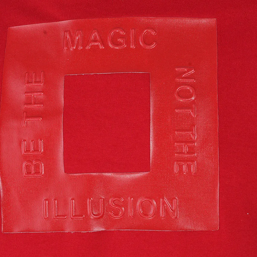 REDTAG Men's Red T-Shirts