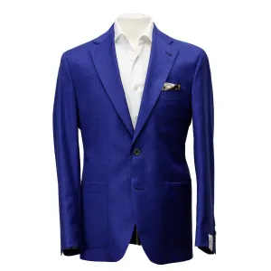 Royal Blue Birdseye Madison Contemporary Fit Sport Jacket - Jack Victor 1913 Collection