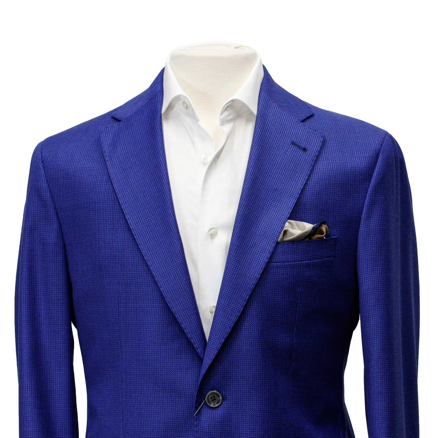 Royal Blue Birdseye Madison Contemporary Fit Sport Jacket - Jack Victor 1913 Collection