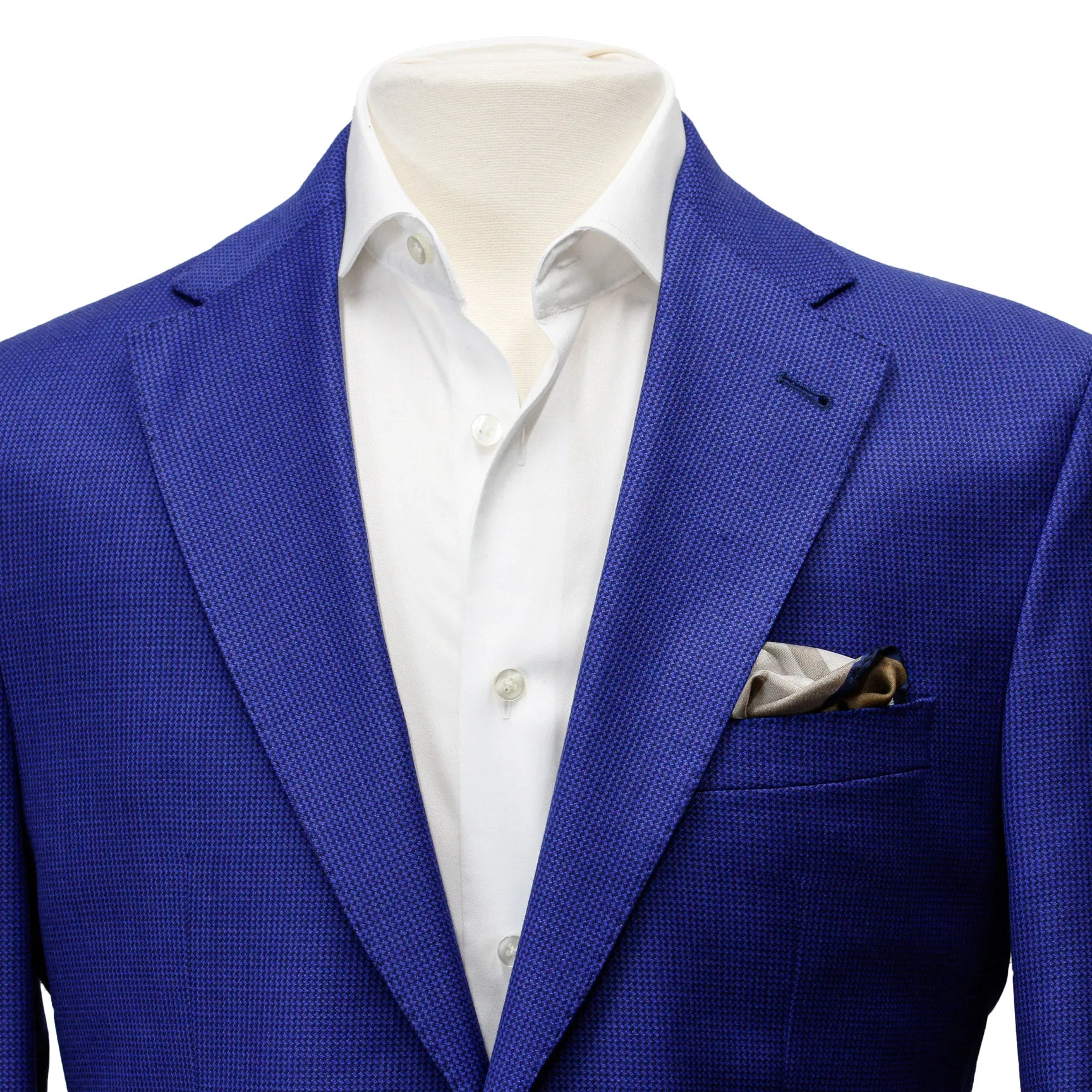 Royal Blue Birdseye Madison Contemporary Fit Sport Jacket - Jack Victor 1913 Collection