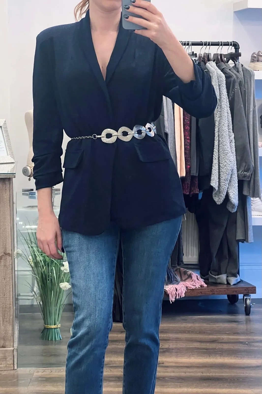 Shimmer Blazer