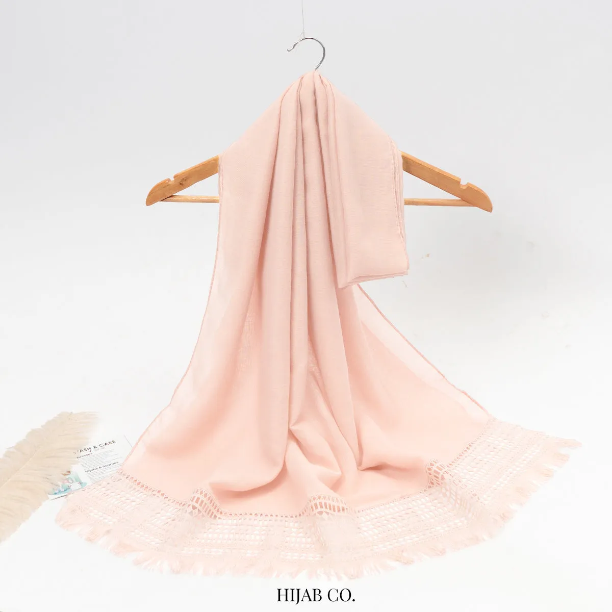 Shion Lawn Hijabs - Rose