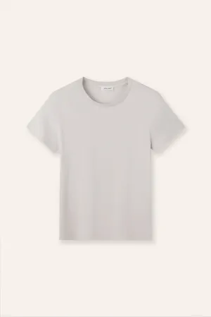 SIGNATURE relaxed jersey tee (Stone)