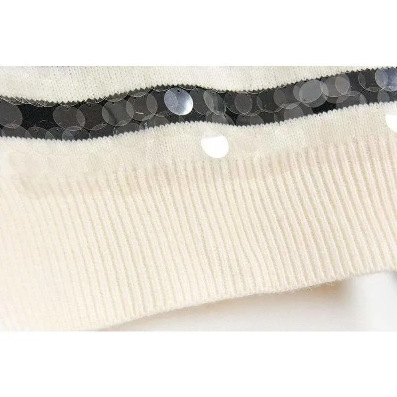 Striped Women's Knit Sweaters