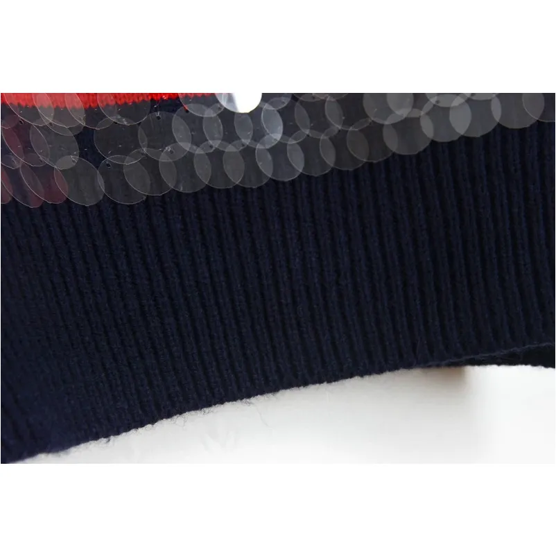 Striped Women's Knit Sweaters