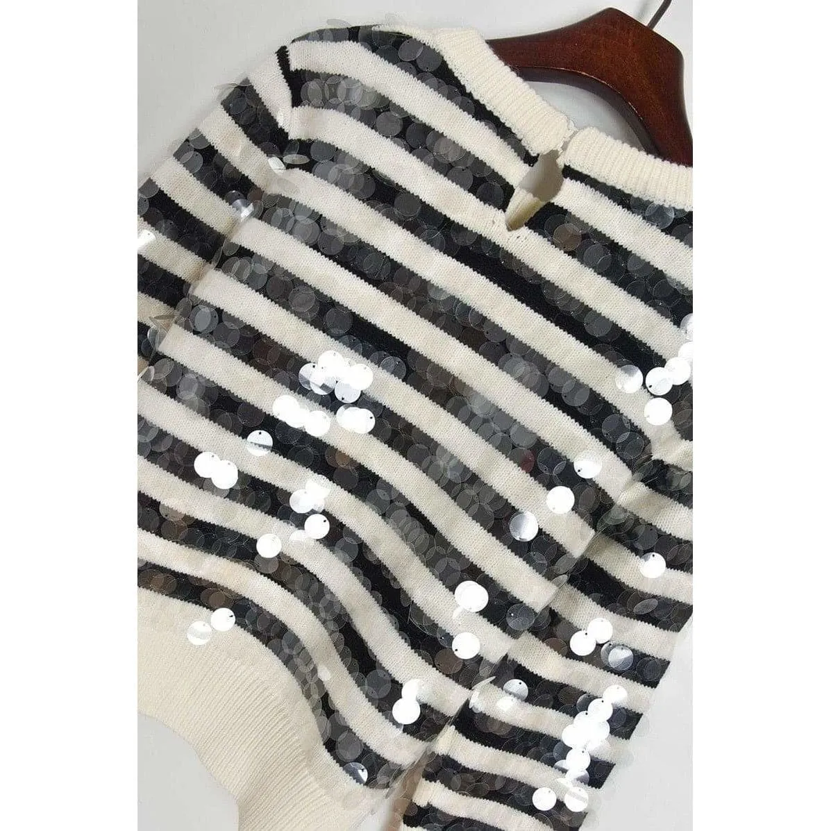 Striped Women's Knit Sweaters