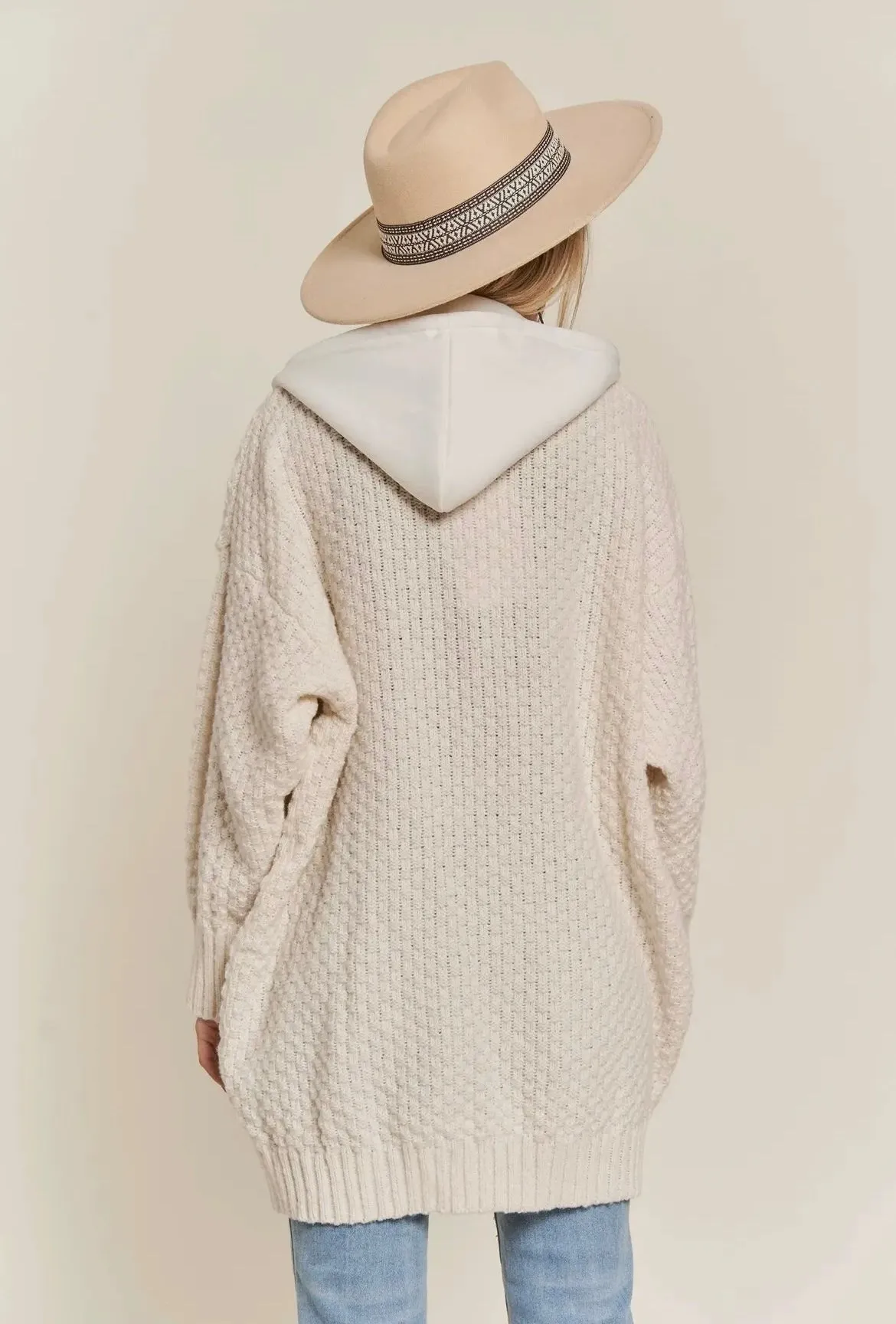 ZIP IT UP WHITE NEO INSERT POCKET KNIT J